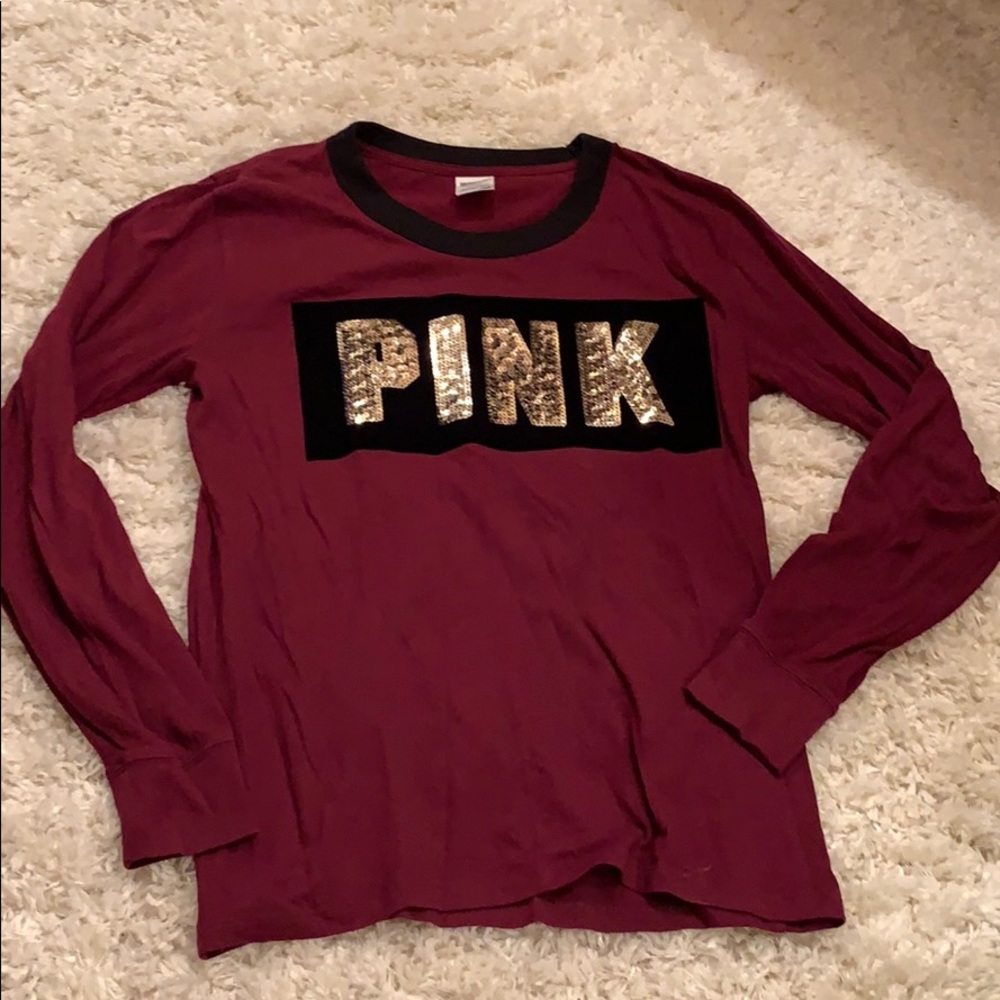 Maroon PINK shirt